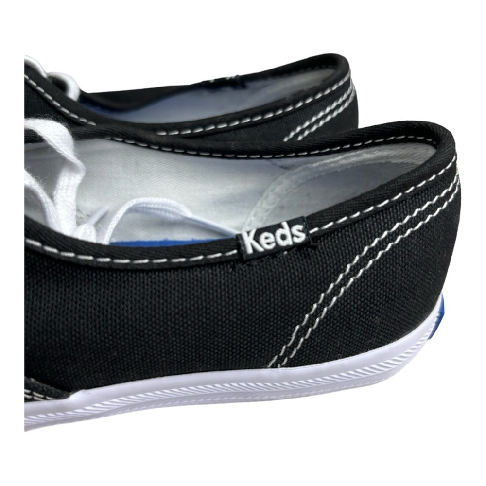 Keds Women’s Shoes Narrow (Slim)Black Canvas Champion Sneakers 34100 Size 7S - Picture 10 of 11